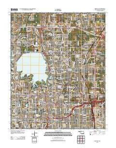 Britton Oklahoma Historical topographic map, 1:24000 scale, 7.5 X 7.5 Minute, Year 2012