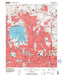 Britton Oklahoma Historical topographic map, 1:24000 scale, 7.5 X 7.5 Minute, Year 1995