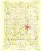 Broken Arrow Oklahoma Historical topographic map, 1:24000 scale, 7.5 X 7.5 Minute, Year 1955