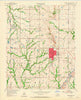 Broken Arrow Oklahoma Historical topographic map, 1:24000 scale, 7.5 X 7.5 Minute, Year 1955
