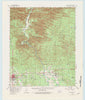 Broken Bow Oklahoma Historical topographic map, 1:62500 scale, 15 X 15 Minute, Year 1959
