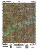 Brooksville Oklahoma Historical topographic map, 1:24000 scale, 7.5 X 7.5 Minute, Year 2010