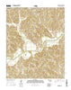 Brooksville Oklahoma Current topographic map, 1:24000 scale, 7.5 X 7.5 Minute, Year 2016