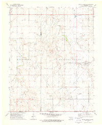 Bryans Corner SW Oklahoma Historical topographic map, 1:24000 scale, 7.5 X 7.5 Minute, Year 1973