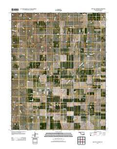 Bryans Corner Oklahoma Historical topographic map, 1:24000 scale, 7.5 X 7.5 Minute, Year 2012