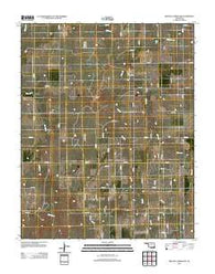 Bryans Corner SW Oklahoma Historical topographic map, 1:24000 scale, 7.5 X 7.5 Minute, Year 2012