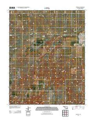 Buffalo Oklahoma Historical topographic map, 1:24000 scale, 7.5 X 7.5 Minute, Year 2012