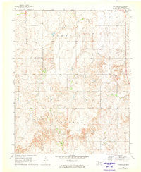 Buffalo NW Oklahoma Historical topographic map, 1:24000 scale, 7.5 X 7.5 Minute, Year 1970