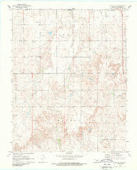 Buffalo NW Oklahoma Historical topographic map, 1:24000 scale, 7.5 X 7.5 Minute, Year 1970