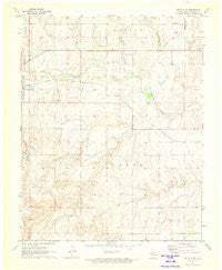 Buffalo SE Oklahoma Historical topographic map, 1:24000 scale, 7.5 X 7.5 Minute, Year 1970