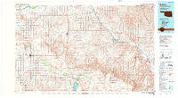 Buffalo Oklahoma Historical topographic map, 1:100000 scale, 30 X 60 Minute, Year 1985