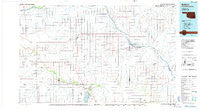 Buffalo Oklahoma Historical topographic map, 1:100000 scale, 30 X 60 Minute, Year 1985