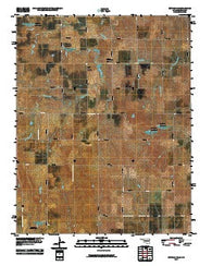 Buffalo NE Oklahoma Historical topographic map, 1:24000 scale, 7.5 X 7.5 Minute, Year 2010