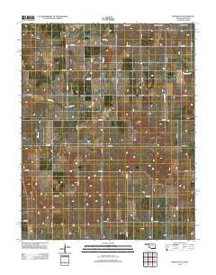 Buffalo NE Oklahoma Historical topographic map, 1:24000 scale, 7.5 X 7.5 Minute, Year 2012