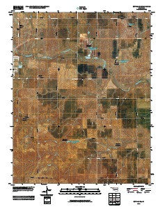 Buffalo SE Oklahoma Historical topographic map, 1:24000 scale, 7.5 X 7.5 Minute, Year 2010