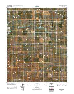 Buffalo SE Oklahoma Historical topographic map, 1:24000 scale, 7.5 X 7.5 Minute, Year 2012