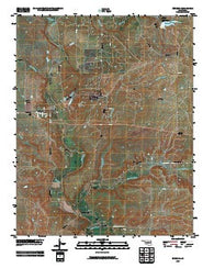 Burbank Oklahoma Historical topographic map, 1:24000 scale, 7.5 X 7.5 Minute, Year 2009