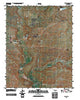 Burbank Oklahoma Historical topographic map, 1:24000 scale, 7.5 X 7.5 Minute, Year 2009