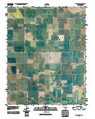 Burlington Oklahoma Historical topographic map, 1:24000 scale, 7.5 X 7.5 Minute, Year 2010