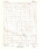 Burlington Oklahoma Historical topographic map, 1:24000 scale, 7.5 X 7.5 Minute, Year 1969