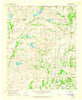 Byars Oklahoma Historical topographic map, 1:24000 scale, 7.5 X 7.5 Minute, Year 1964