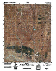 Camargo Oklahoma Historical topographic map, 1:24000 scale, 7.5 X 7.5 Minute, Year 2010