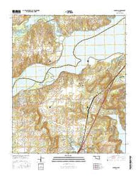 Canadian Oklahoma Current topographic map, 1:24000 scale, 7.5 X 7.5 Minute, Year 2016