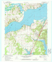 Canadian Oklahoma Historical topographic map, 1:24000 scale, 7.5 X 7.5 Minute, Year 1971