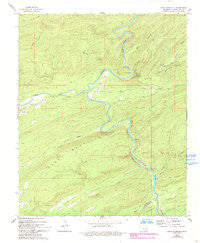 Caney Mountain Oklahoma Historical topographic map, 1:24000 scale, 7.5 X 7.5 Minute, Year 1962