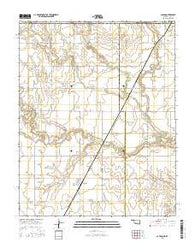 Capron Oklahoma Current topographic map, 1:24000 scale, 7.5 X 7.5 Minute, Year 2016