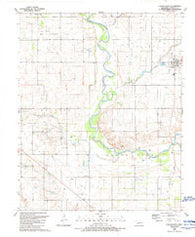 Carter West Oklahoma Historical topographic map, 1:24000 scale, 7.5 X 7.5 Minute, Year 1989