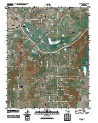 Catoosa Oklahoma Historical topographic map, 1:24000 scale, 7.5 X 7.5 Minute, Year 2010