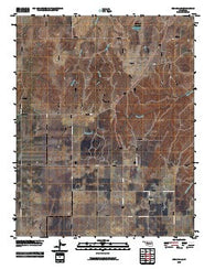 Cedardale Oklahoma Historical topographic map, 1:24000 scale, 7.5 X 7.5 Minute, Year 2010