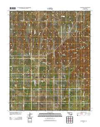 Cedardale Oklahoma Historical topographic map, 1:24000 scale, 7.5 X 7.5 Minute, Year 2012