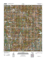 Centrahoma Oklahoma Historical topographic map, 1:24000 scale, 7.5 X 7.5 Minute, Year 2012