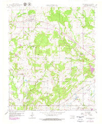Centrahoma Oklahoma Historical topographic map, 1:24000 scale, 7.5 X 7.5 Minute, Year 1957