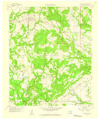 Centrahoma Oklahoma Historical topographic map, 1:24000 scale, 7.5 X 7.5 Minute, Year 1957