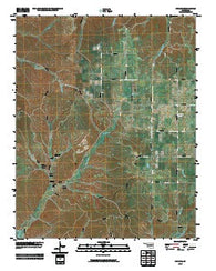 Chance Oklahoma Historical topographic map, 1:24000 scale, 7.5 X 7.5 Minute, Year 2010