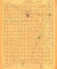 Chandler Oklahoma Historical topographic map, 1:62500 scale, 15 X 15 Minute, Year 1907