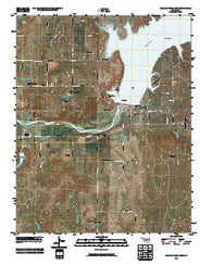 Charley Creek West Oklahoma Historical topographic map, 1:24000 scale, 7.5 X 7.5 Minute, Year 2010