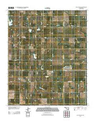 Chattanooga Oklahoma Historical topographic map, 1:24000 scale, 7.5 X 7.5 Minute, Year 2012