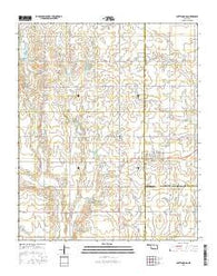 Chattanooga Oklahoma Current topographic map, 1:24000 scale, 7.5 X 7.5 Minute, Year 2016