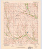 Chattanooga Oklahoma Historical topographic map, 1:62500 scale, 15 X 15 Minute, Year 1962