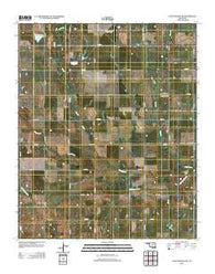 Chattanooga SW Oklahoma Historical topographic map, 1:24000 scale, 7.5 X 7.5 Minute, Year 2012