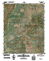 Chelsea NW Oklahoma Historical topographic map, 1:24000 scale, 7.5 X 7.5 Minute, Year 2010