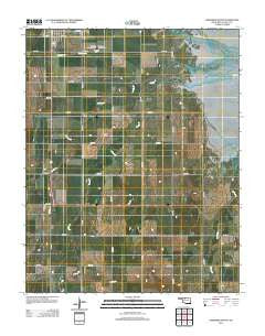 Cherokee South Oklahoma Historical topographic map, 1:24000 scale, 7.5 X 7.5 Minute, Year 2012