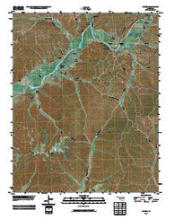 Chewey Oklahoma Historical topographic map, 1:24000 scale, 7.5 X 7.5 Minute, Year 2010