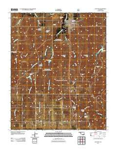 Cheyenne Oklahoma Historical topographic map, 1:24000 scale, 7.5 X 7.5 Minute, Year 2011