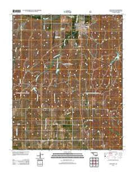 Cheyenne Oklahoma Historical topographic map, 1:24000 scale, 7.5 X 7.5 Minute, Year 2012