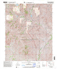 Cheyenne NW Oklahoma Historical topographic map, 1:24000 scale, 7.5 X 7.5 Minute, Year 1998